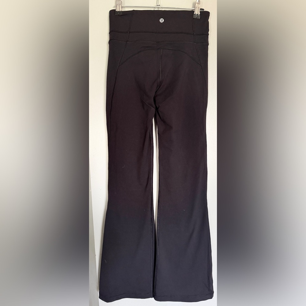 Lululemon Athletica Black Flare Leggings
